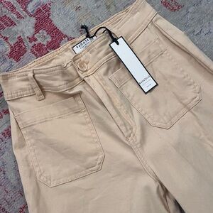 Bagatelle butter yellow wide leg pants